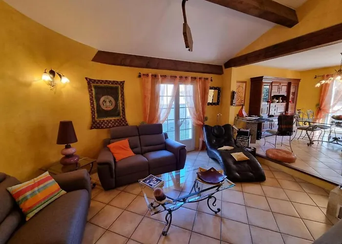 Spacieuse 3 Avec Jardin, Terrasse Et Garage A Village - Fr-1-388-185 빌라 아르젤레쉬르메르